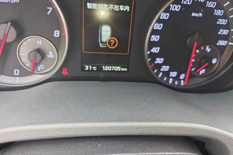 Used Hyundai Elantra (6th Generation / Lingdong) 2019 1.4T Dual-Clutch Xuan Dong · Dynamic Model Odometer Close Up