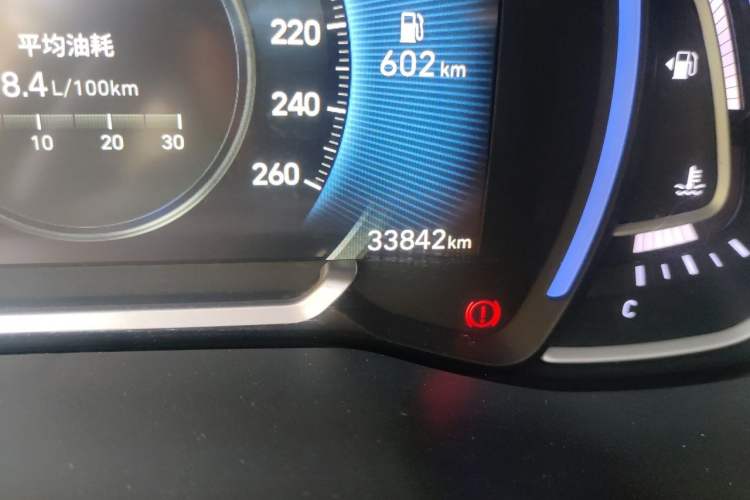 Used Hyundai Elantra (6th Generation / Lingdong) 2019 1.4T Dual-Clutch Xuan Dong · Dynamic Model Odometer Close Up