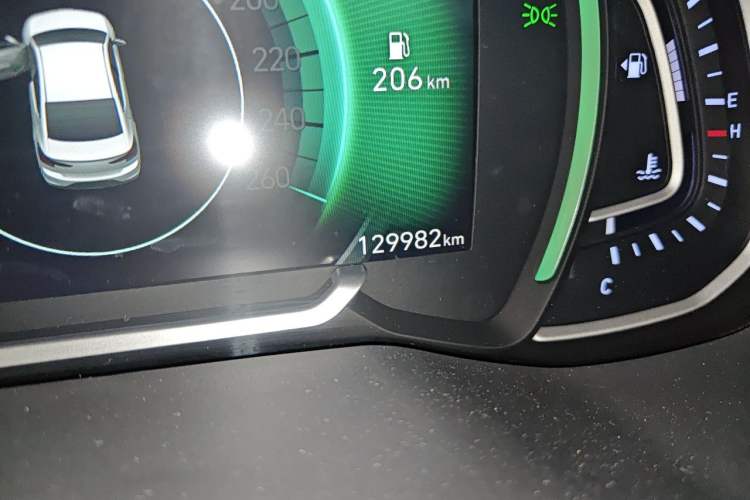 Used Hyundai Elantra (6th Generation / Lingdong) 2019 1.4T Dual-Clutch Xuan Dong · Dynamic Model Odometer Close Up