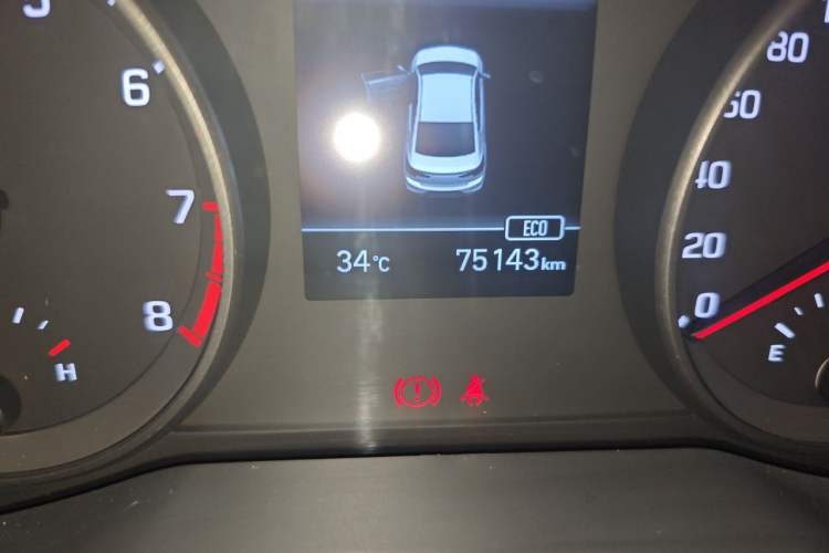 Used Hyundai Elantra (6th Generation / Lingdong) 2019 1.5L CVT ZhiXuan – Elite Version Odometer Close Up