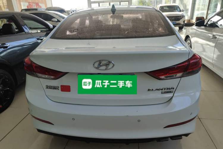 Used Hyundai Elantra (6th Generation / Lingdong) 2019 1.4T Dual-Clutch Xuan Dong · Dynamic Model Rear