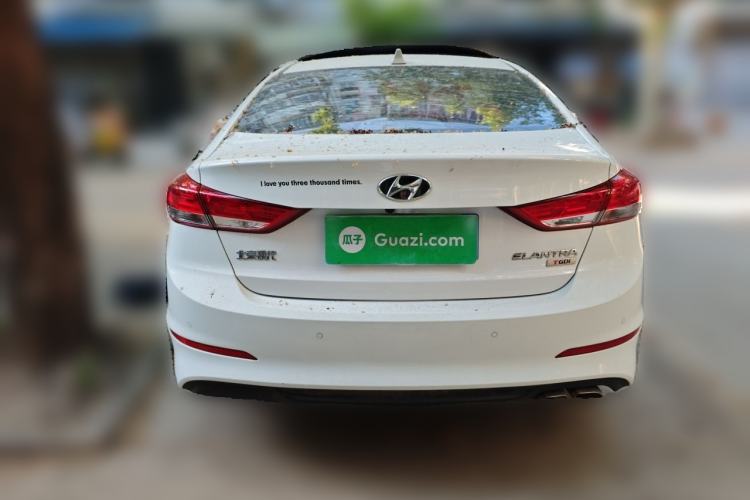 Used Hyundai Elantra (6th Generation / Lingdong) 2019 1.4T Dual-Clutch Xuan Dong · Dynamic Model Rear