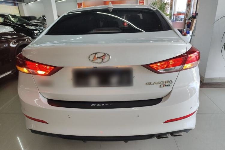 Used Hyundai Elantra (6th Generation / Lingdong) 2019 1.4T Dual-Clutch Xuan Dong · Dynamic Model Rear