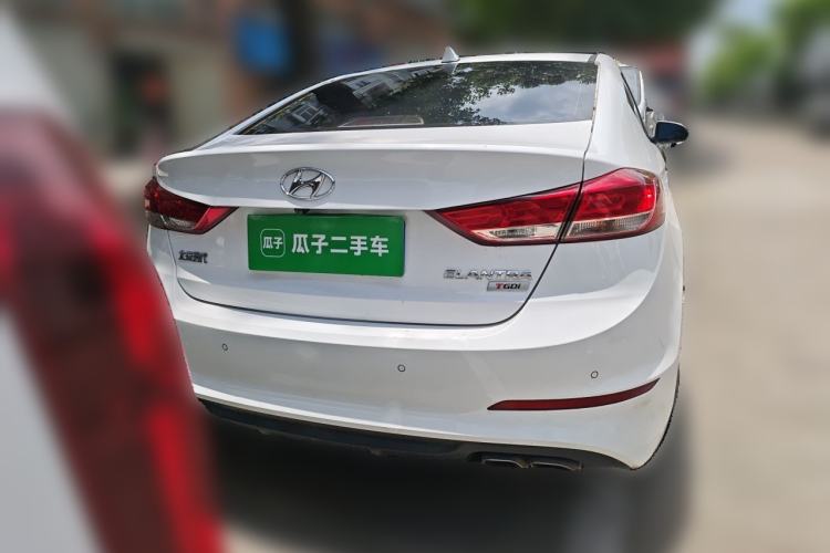 Used Hyundai Elantra (6th Generation / Lingdong) 2019 1.4T Dual-Clutch Xuan Dong · Dynamic Model Rear