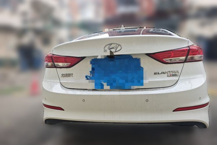 Used Hyundai Elantra (6th Generation / Lingdong) 2019 1.4T Dual-Clutch Xuan Dong · Dynamic Model Rear