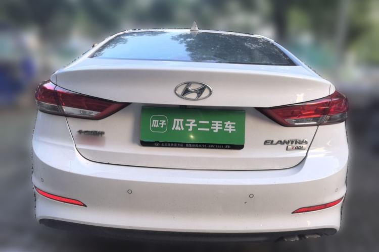 Used Hyundai Elantra (6th Generation / Lingdong) 2019 1.4T Dual-Clutch Xuan Dong · Dynamic Model Rear
