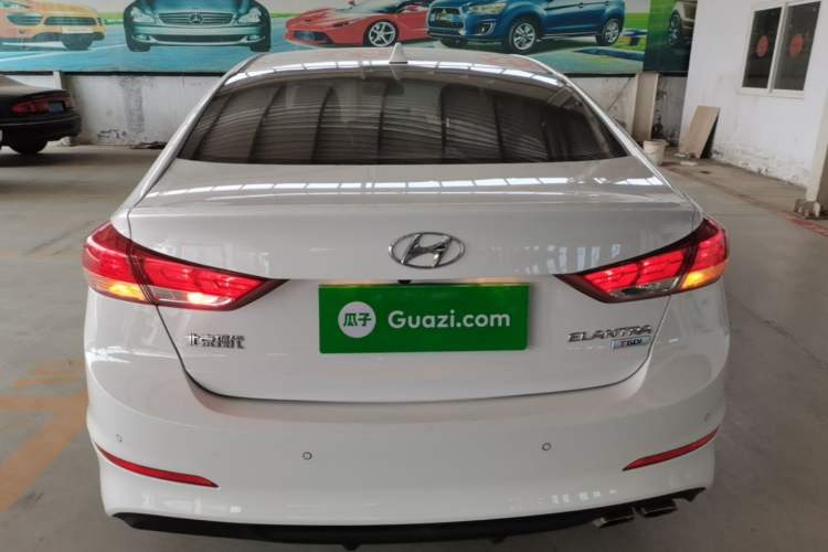 Used Hyundai Elantra (6th Generation / Lingdong) 2019 1.4T Dual-Clutch Xuan Dong · Dynamic Model Rear