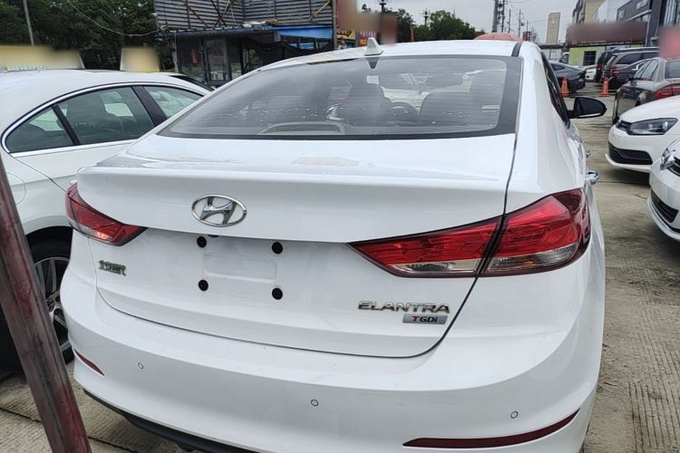 Used Hyundai Elantra (6th Generation / Lingdong) 2019 1.4T Dual-Clutch Xuan Dong · Dynamic Model Rear