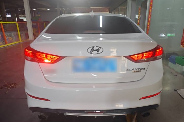 Used Hyundai Elantra (6th Generation / Lingdong) 2019 1.4T Dual-Clutch Xuan Dong · Dynamic Model Rear