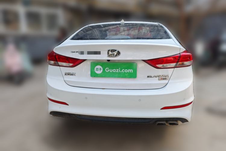 Used Hyundai Elantra (6th Generation / Lingdong) 2019 1.4T Dual-Clutch Xuan Dong · Dynamic Model Rear