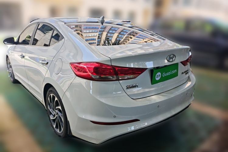 Used Hyundai Elantra (6th Generation / Lingdong) 2019 1.4T Dual-Clutch Xuan Dong · Dynamic Model Rear Left 45 Deg