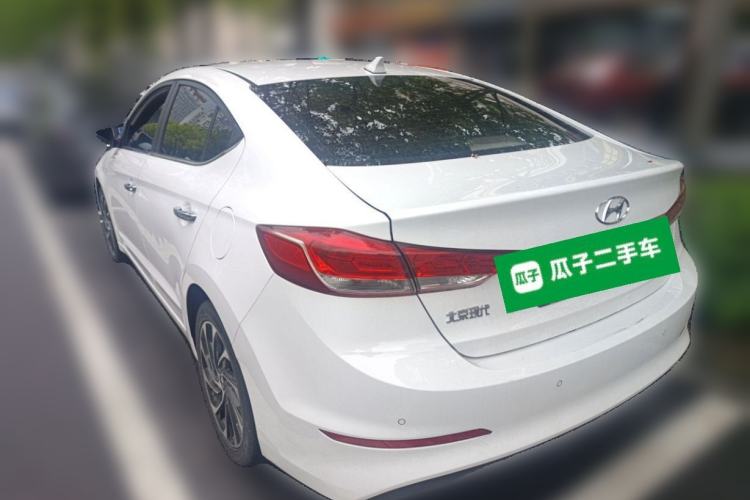Used Hyundai Elantra (6th Generation / Lingdong) 2019 1.4T Dual-Clutch Xuan Dong · Dynamic Model Rear Left 45 Deg