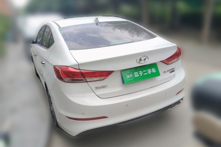 Used Hyundai Elantra (6th Generation / Lingdong) 2019 1.4T Dual-Clutch Xuan Dong · Dynamic Model Rear Left 45 Deg