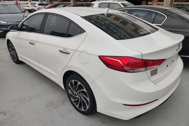 Used Hyundai Elantra (6th Generation / Lingdong) 2019 1.4T Dual-Clutch Xuan Dong · Dynamic Model Rear Left 45 Deg