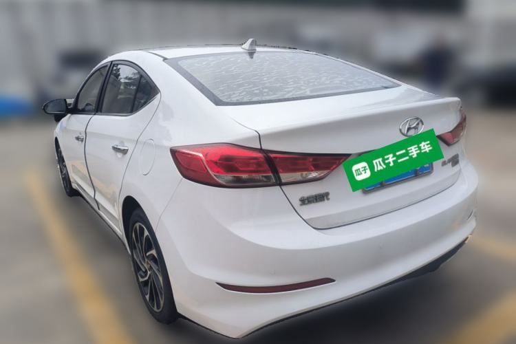 Used Hyundai Elantra (6th Generation / Lingdong) 2019 1.4T Dual-Clutch Xuan Dong · Dynamic Model Rear Left 45 Deg