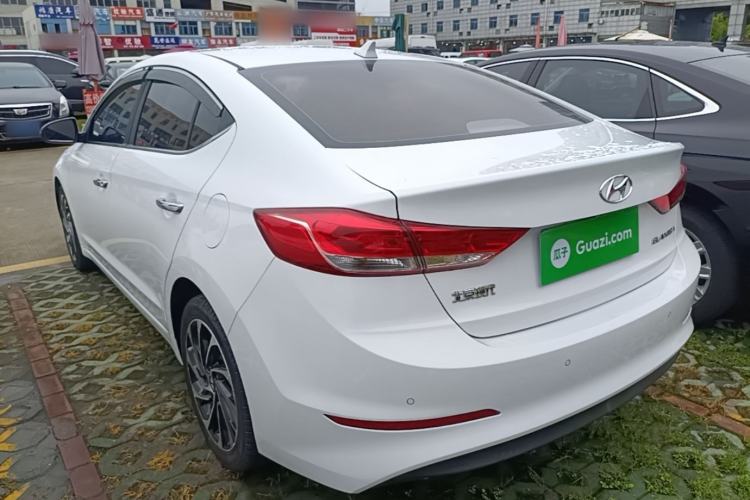 Used Hyundai Elantra (6th Generation / Lingdong) 2019 1.5L CVT ZhiXuan – Elite Version Rear Left 45 Deg