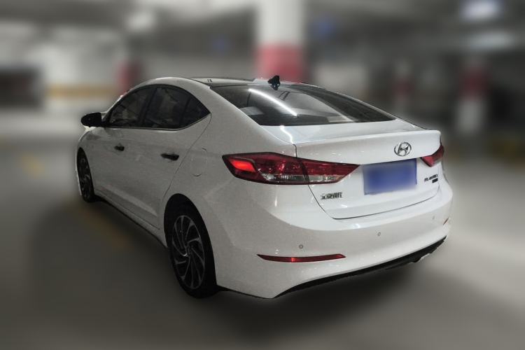 Used Hyundai Elantra (6th Generation / Lingdong) 2019 1.4T Dual-Clutch Xuan Dong · Dynamic Model Rear Left 45 Deg