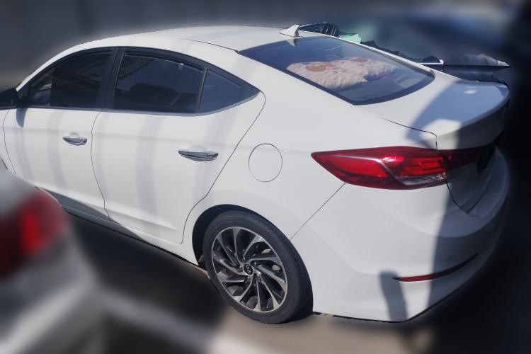 Used Hyundai Elantra (6th Generation / Lingdong) 2019 1.5L CVT ZhiXuan – Elite Version Rear Left 45 Deg