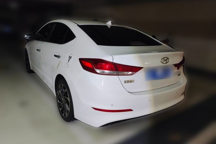 Used Hyundai Elantra (6th Generation / Lingdong) 2019 1.4T Dual-Clutch Xuan Dong · Dynamic Model Rear Left 45 Deg