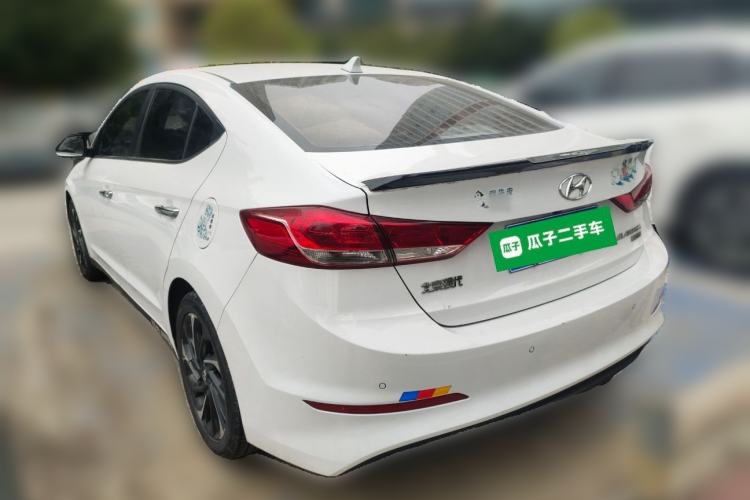 Used Hyundai Elantra (6th Generation / Lingdong) 2019 1.4T Dual-Clutch Xuan Dong · Dynamic Model Rear Left 45 Deg