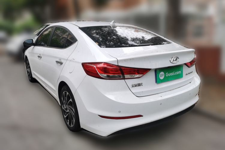 Used Hyundai Elantra (6th Generation / Lingdong) 2019 1.5L CVT ZhiXuan – Elite Version Rear Left 45 Deg