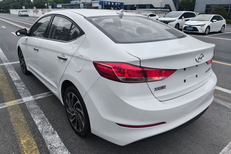 Used Hyundai Elantra (6th Generation / Lingdong) 2019 1.5L CVT ZhiXuan – Elite Version Rear Left 45 Deg