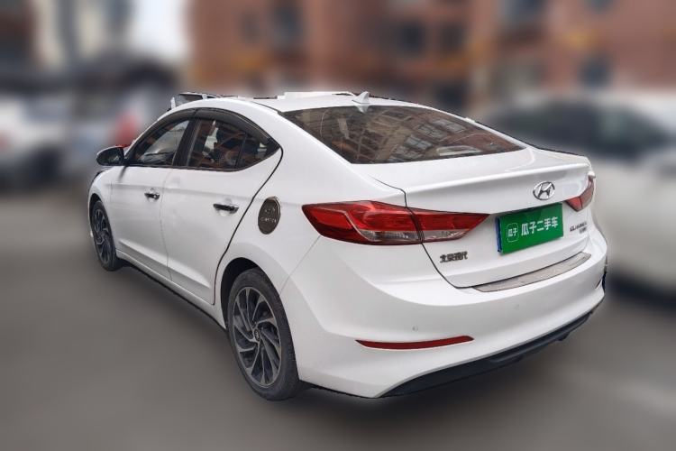 Used Hyundai Elantra (6th Generation / Lingdong) 2019 1.4T Dual-Clutch Xuan Dong · Dynamic Model Rear Left 45 Deg