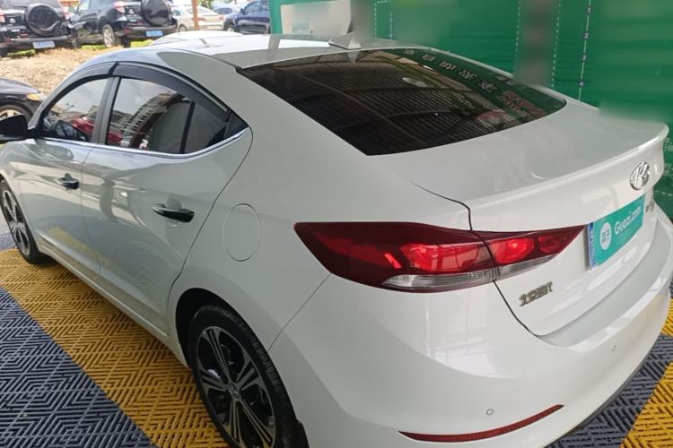 Used Hyundai Elantra (6th Generation / Lingdong) 2019 1.4T Dual-Clutch Xuan Dong · Dynamic Model Rear Left 45 Deg