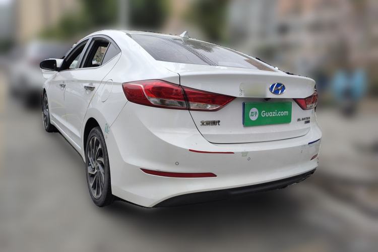 Used Hyundai Elantra (6th Generation / Lingdong) 2019 1.4T Dual-Clutch Xuan Dong · Dynamic Model Rear Left 45 Deg