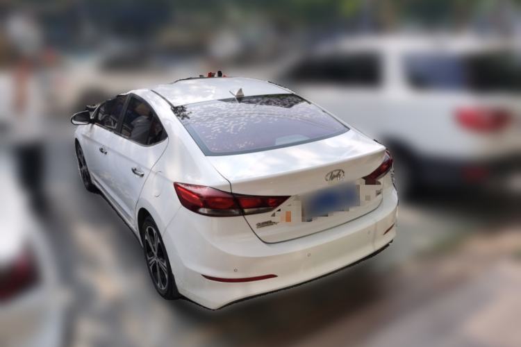 Used Hyundai Elantra (6th Generation / Lingdong) 2019 1.4T Dual-Clutch Xuan Dong · Dynamic Model Rear Left 45 Deg