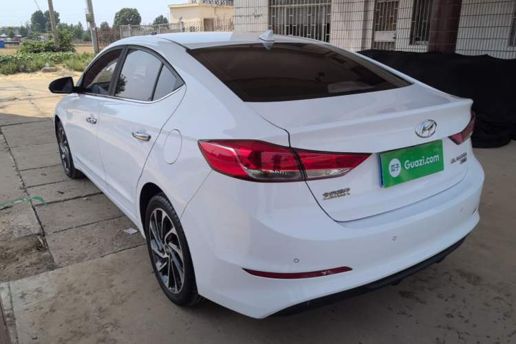 Used Hyundai Elantra (6th Generation / Lingdong) 2019 1.4T Dual-Clutch Xuan Dong · Dynamic Model Rear Left 45 Deg