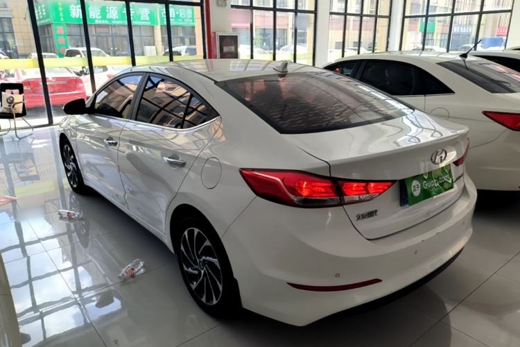 Used Hyundai Elantra (6th Generation / Lingdong) 2019 1.5L CVT ZhiXuan – Elite Version Rear Left 45 Deg