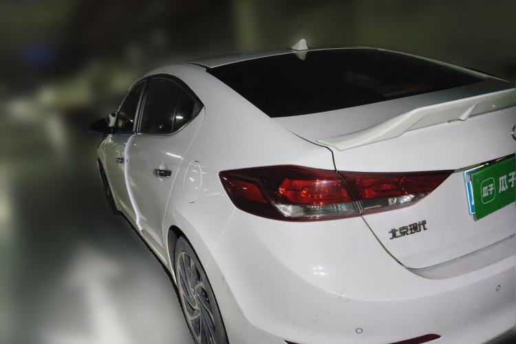 Used Hyundai Elantra (6th Generation / Lingdong) 2019 1.5L CVT Smart & Luxurious Trim Rear Left 45 Deg