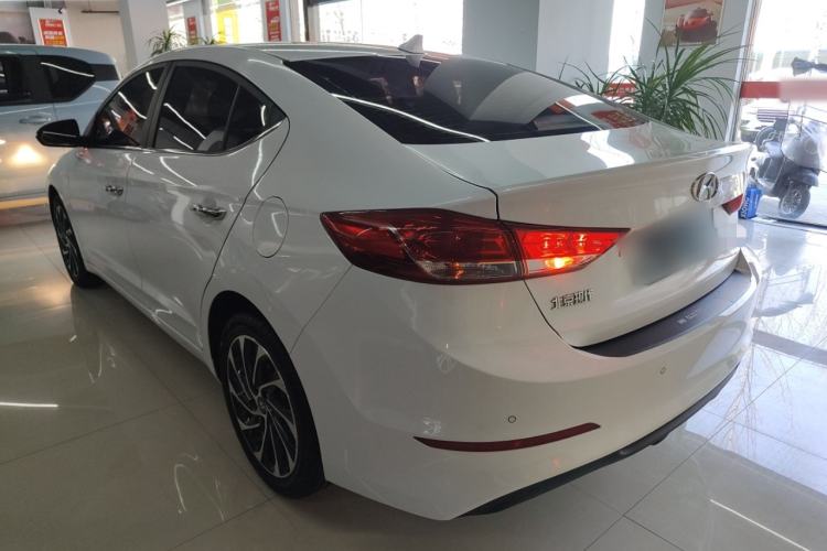 Used Hyundai Elantra (6th Generation / Lingdong) 2019 1.4T Dual-Clutch Xuan Dong · Dynamic Model Rear Left 45 Deg