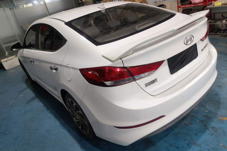 Used Hyundai Elantra (6th Generation / Lingdong) 2019 1.5L CVT ZhiXuan – Elite Version Rear Left 45 Deg