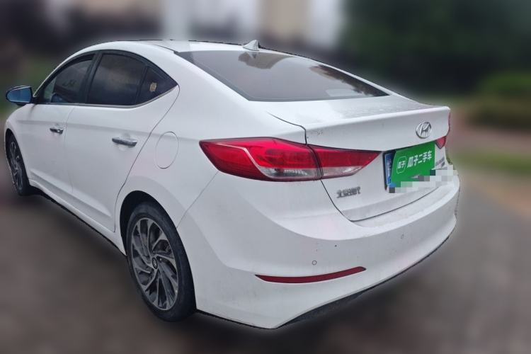 Used Hyundai Elantra (6th Generation / Lingdong) 2019 1.4T Dual-Clutch Xuan Dong · Dynamic Model Rear Left 45 Deg