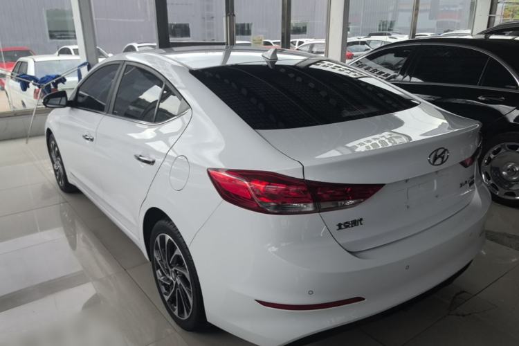 Used Hyundai Elantra (6th Generation / Lingdong) 2019 1.4T Dual-Clutch Xuan Dong · Dynamic Model Rear Left 45 Deg