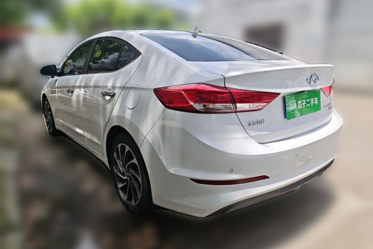 Used Hyundai Elantra (6th Generation / Lingdong) 2019 1.4T Dual-Clutch Xuan Dong · Dynamic Model Rear Left 45 Deg