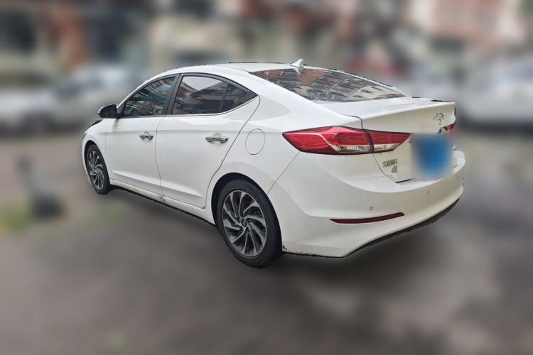 Used Hyundai Elantra (6th Generation / Lingdong) 2019 1.4T Dual-Clutch Xuan Dong · Dynamic Model Rear Left 45 Deg