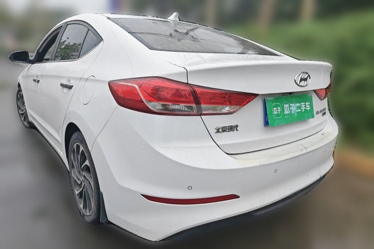 Used Hyundai Elantra (6th Generation / Lingdong) 2019 1.4T Dual-Clutch Xuan Dong · Dynamic Model Rear Left 45 Deg