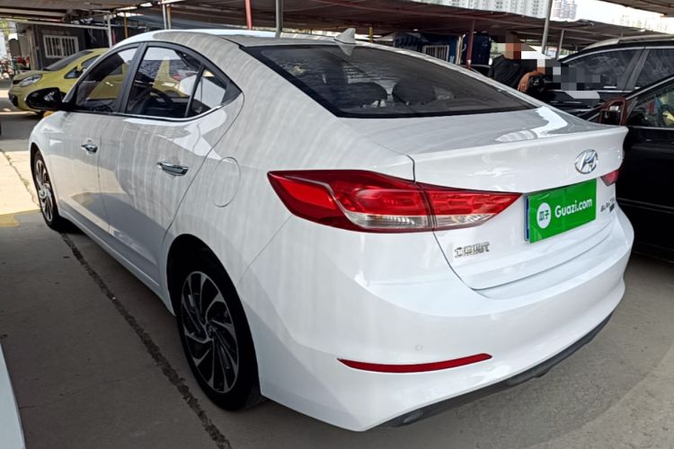 Used Hyundai Elantra (6th Generation / Lingdong) 2019 1.4T Dual-Clutch Xuan Dong · Dynamic Model Rear Left 45 Deg
