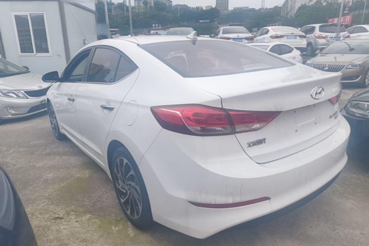 Used Hyundai Elantra (6th Generation / Lingdong) 2019 1.5L CVT ZhiXuan – Elite Version Rear Left 45 Deg