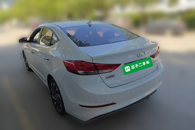 Used Hyundai Elantra (6th Generation / Lingdong) 2019 1.4T Dual-Clutch Xuan Dong · Dynamic Model Rear Left 45 Deg