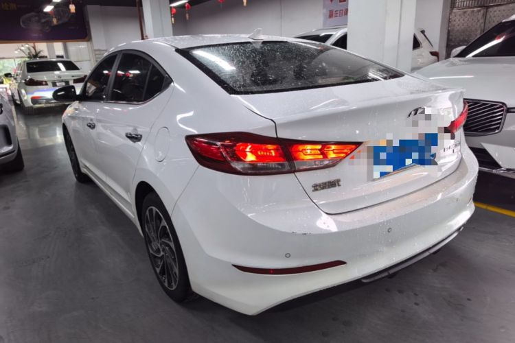 Used Hyundai Elantra (6th Generation / Lingdong) 2019 1.4T Dual-Clutch Xuan Dong · Dynamic Model Rear Left 45 Deg