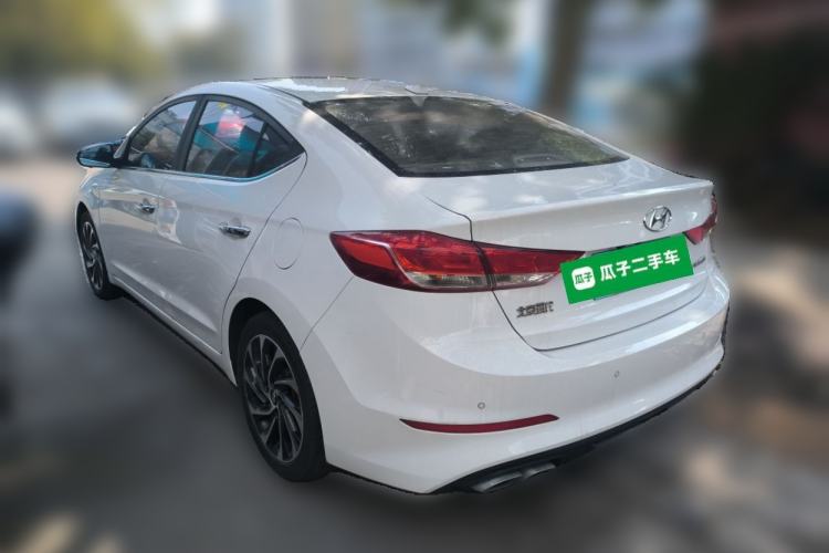 Used Hyundai Elantra (6th Generation / Lingdong) 2019 1.5L CVT ZhiXuan – Elite Version Rear Left 45 Deg