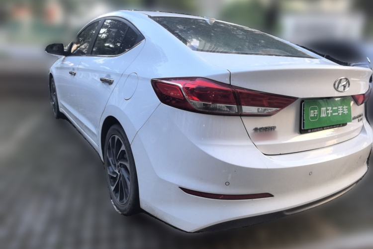 Used Hyundai Elantra (6th Generation / Lingdong) 2019 1.4T Dual-Clutch Xuan Dong · Dynamic Model Rear Left 45 Deg