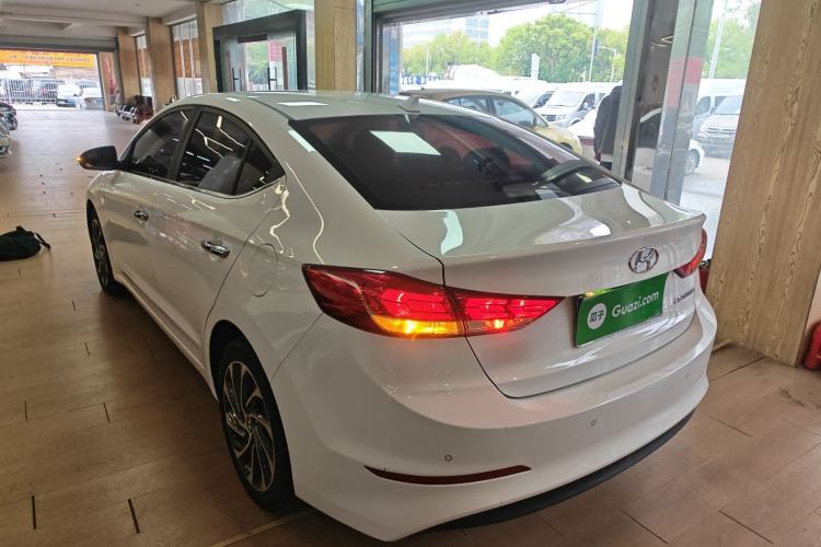 Used Hyundai Elantra (6th Generation / Lingdong) 2019 1.5L CVT ZhiXuan – Elite Version Rear Left 45 Deg