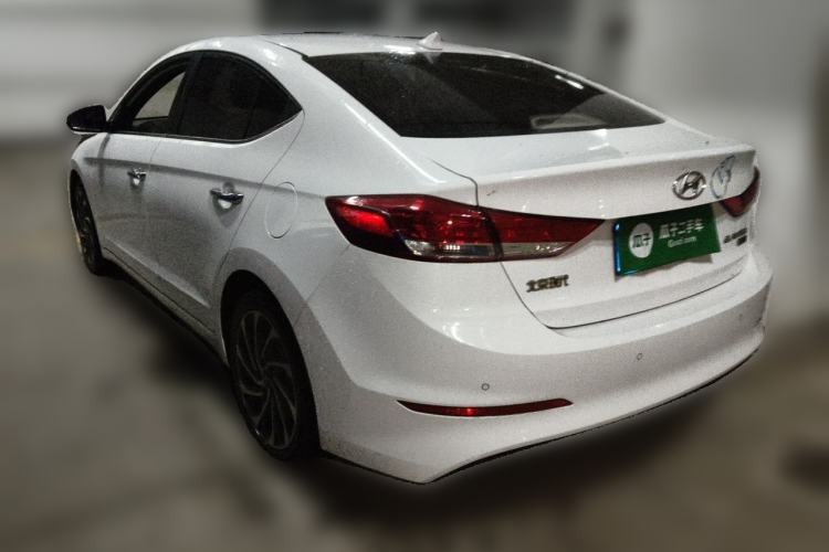 Used Hyundai Elantra (6th Generation / Lingdong) 2019 1.4T Dual-Clutch Xuan Dong · Dynamic Model Rear Left 45 Deg