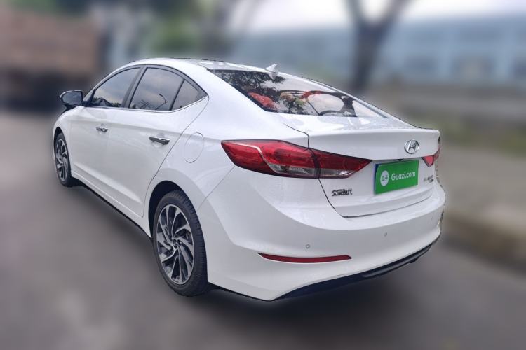 Used Hyundai Elantra (6th Generation / Lingdong) 2019 1.4T Dual-Clutch Xuan Dong · Dynamic Model Rear Left 45 Deg