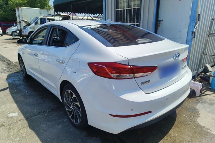 Used Hyundai Elantra (6th Generation / Lingdong) 2019 1.5L CVT ZhiXuan – Elite Version Rear Left 45 Deg